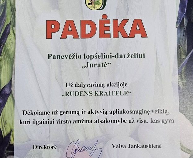„SPALVOTOS RUDENS GĖRYBIŲ ŽUVYTĖS“
